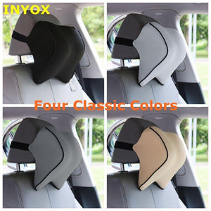 Planet Gates S1 Headrest Car Neck Pillow Seat lumbar Pillow in auto back Head rest Memory Foam Fabric For chair Travel Support Cushion covers