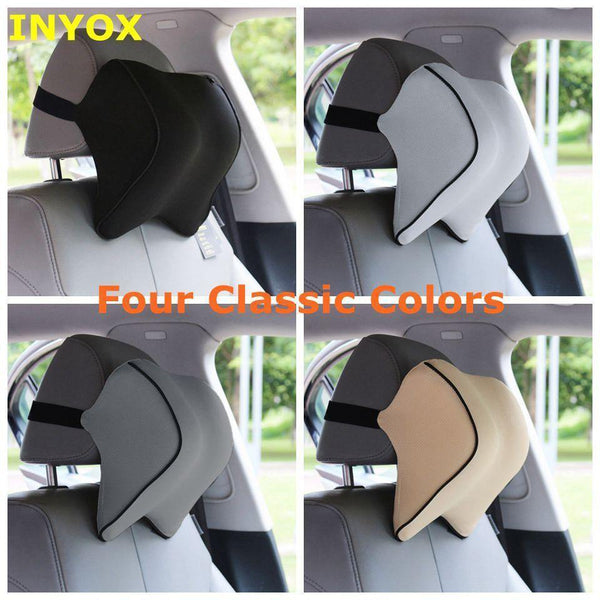 Planet Gates S1 Headrest Car Neck Pillow Seat lumbar Pillow in auto back Head rest Memory Foam Fabric For chair Travel Support Cushion covers