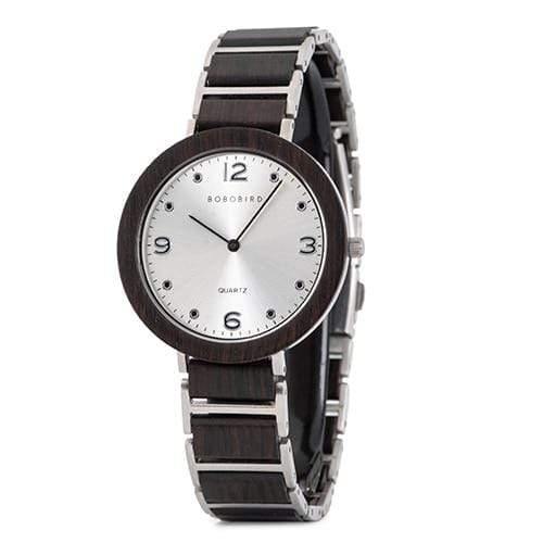 Planet Gates S16-1 40mm Men Lovers Watches BOBO BIRD Wooden Stainless Steel Waterproof Japan Quartz Men Watch in Wood Box Great Gifts