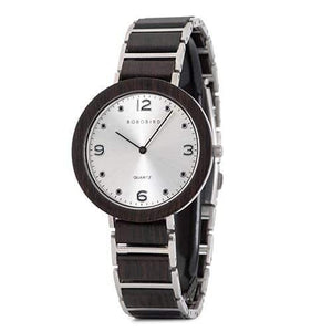 Planet Gates S16-1 40mm Men Lovers Watches BOBO BIRD Wooden Stainless Steel Waterproof Japan Quartz Men Watch in Wood Box Great Gifts