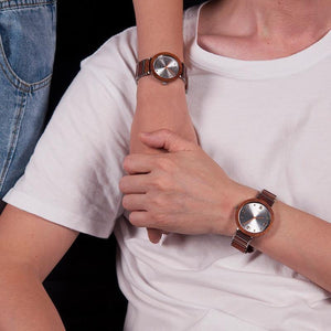 Planet Gates S16-1 40mm Men Lovers Watches BOBO BIRD Wooden Stainless Steel Waterproof Japan Quartz Men Watch in Wood Box Great Gifts