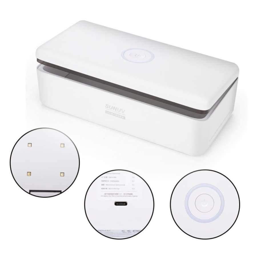 Planet Gates S2 Sterilizer Box Nail Tools For Comestic Beauty Makeup Brushes Salon LED UV Rechargeable Disinfection Box Cleaning Device