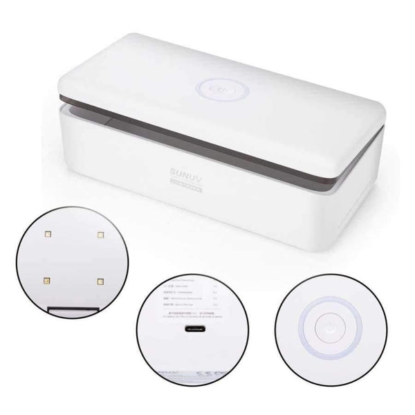Planet Gates S2 Sterilizer Box Nail Tools For Comestic Beauty Makeup Brushes Salon LED UV Rechargeable Disinfection Box Cleaning Device