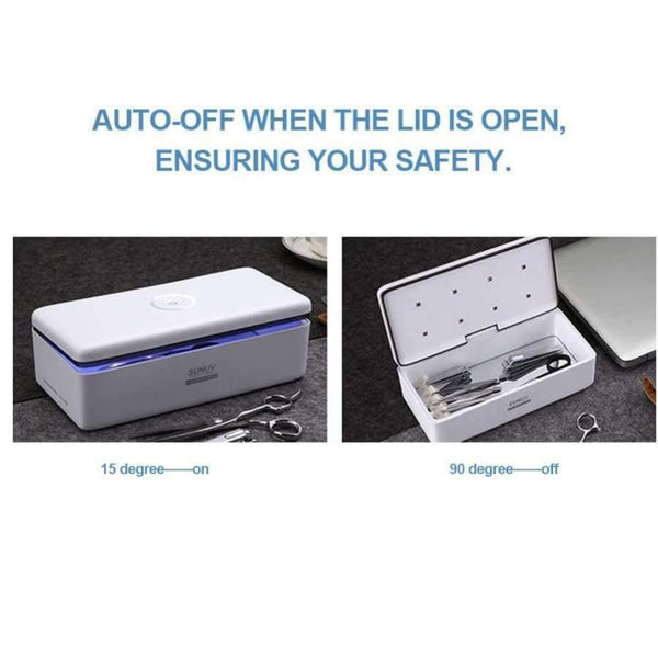 Planet Gates S2 Sterilizer Box Nail Tools For Comestic Beauty Makeup Brushes Salon LED UV Rechargeable Disinfection Box Cleaning Device