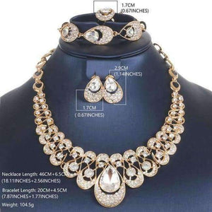 Planet Gates S4308 AYAYOO Jewelry Sets Fashion African Costume Jewelry Set Wedding Jewellery Sets For Women Nigerian Beads Necklace Jewelry Set