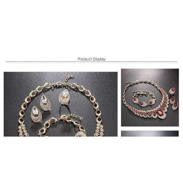 Planet Gates S4308 AYAYOO Jewelry Sets Fashion African Costume Jewelry Set Wedding Jewellery Sets For Women Nigerian Beads Necklace Jewelry Set