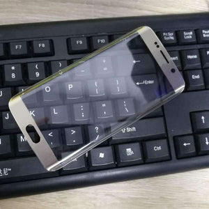 Planet Gates S6 Black Replacement LCD Outer Lens Glass Front Screen Panel For Samsung Galaxy S6 G9200 / S6 Edge G9250 Front Glass Kits