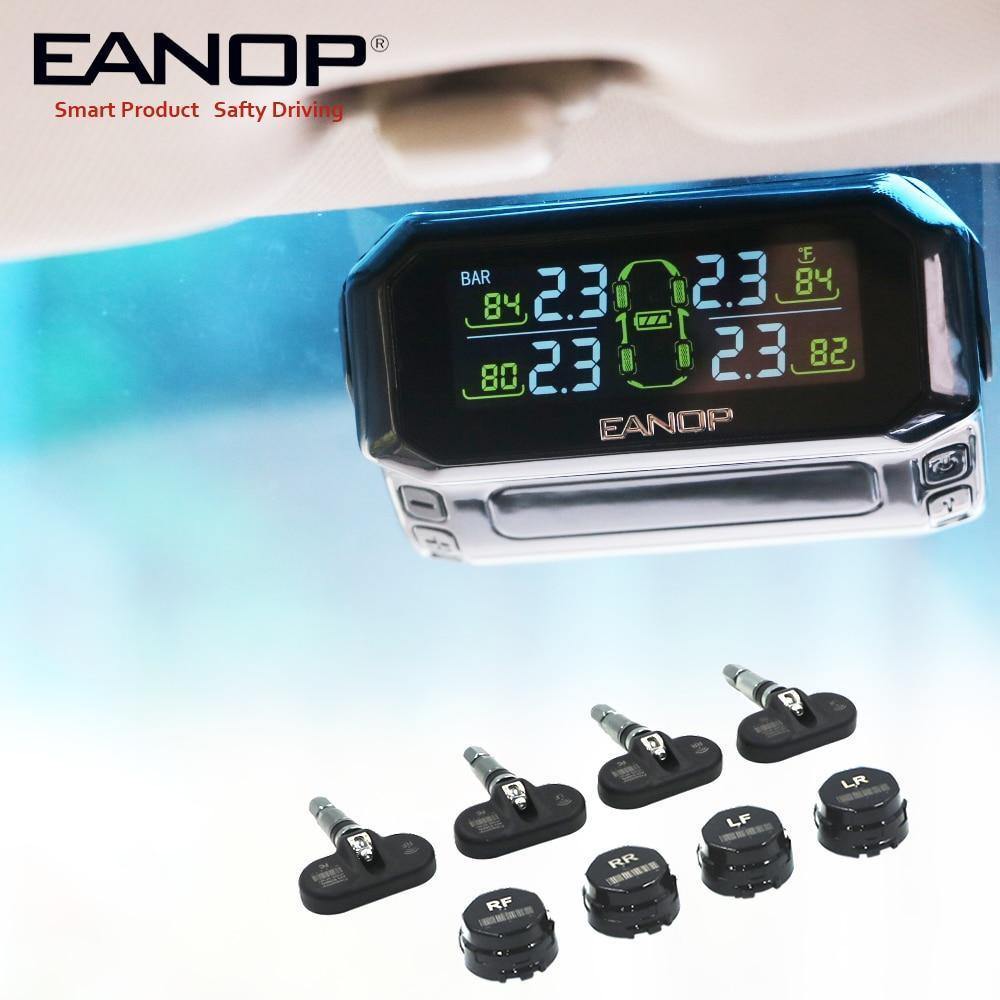 Planet Gates S600 Solar TPMS Tire Pressure Monitoring System Car Windshield Wireless Tyre Pressure Alarm External/Internal sensor