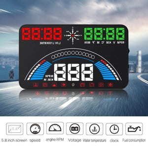 Planet Gates S7 Car Speed Projector Auto Electronics Digital Speedometer Accessories Windshield Projector OBD2 Head Up Display OBD 2 HUD