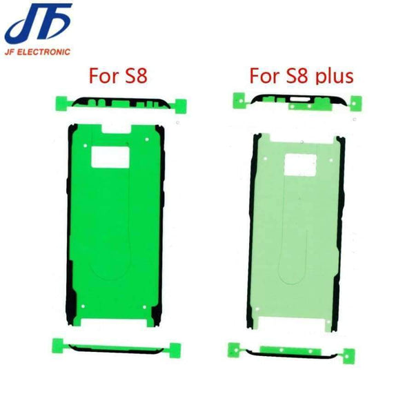 Planet Gates s8 glass Replacement For Samsung Galaxy S8 G950 G950F / S8 + plus G955 black Front Outer Glass Lens With Sticker 1pcs