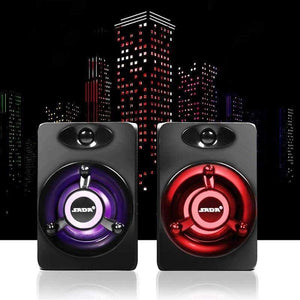 SADA 2018 Newest Subwoofer Deep Bass PC Speaker Portable Music DJ USB Soundar Computer Speakers For laptop Phone TV