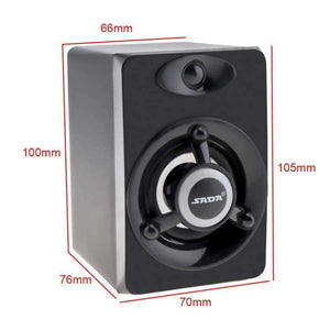 Planet Gates SADA 2018 Newest Subwoofer Deep Bass PC Speaker Portable Music DJ USB Soundar Computer Speakers For laptop Phone TV