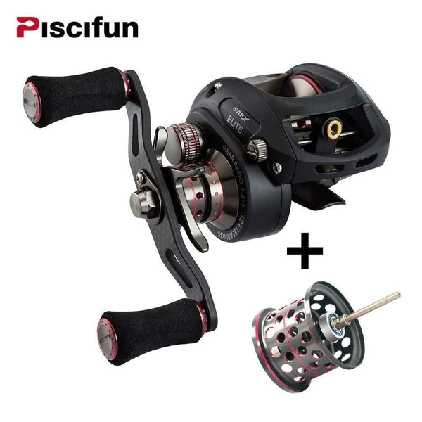 Planet Gates SAEX ELITE Fishing Reel Extra Light Spool Right and Left Hand 13BB 7.3:1 Gear Ratio 167g  Light baitcasting Reel