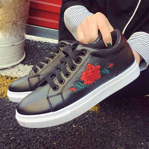 Planet Gates Sagace Flower embroidery trend loafers women sneakers women platform shoes autumn casual women shoes zapatos de mujer MAY 16