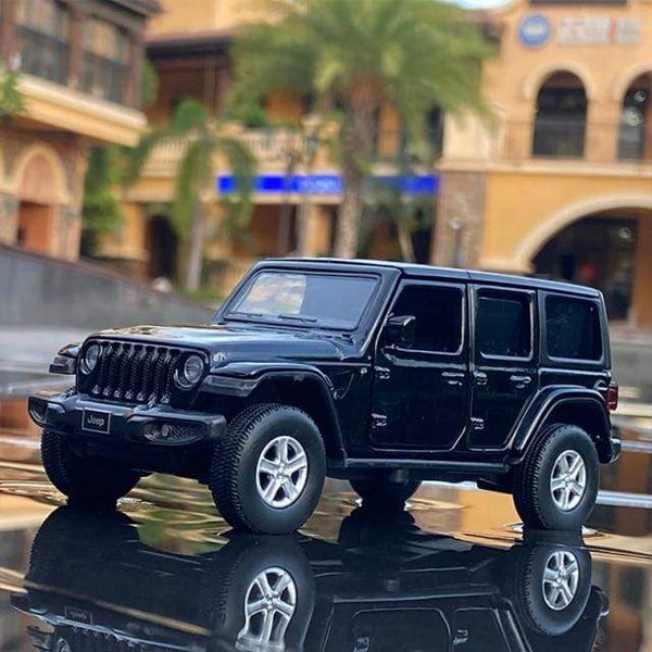 Planet Gates Sahara Black 1:36 JEEPS Sahara Wrangler Gladiator Alloy Car Model Toy Car Alloy Die Cast Off Road Toys Vehicle Collection Kids Gift