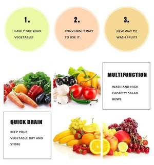 Salad tools bowl Jumbo Salad Spinner Kitchen Tools kitchen accessories Dryer for vegatables and fruits Mixer gadgets