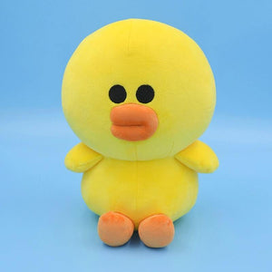 Brown Bear And Cony Rabbit Plush Toys Kawaii Anime Choco Sally Stuffed Doll Soft Sofa Cushion Gift For Girl Birthday Present