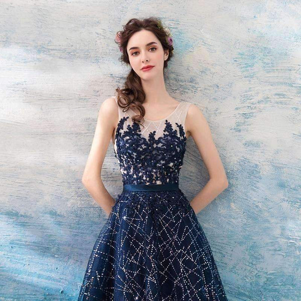 Planet Gates same  as  photo / 2 / Floor Length Evening Dress 2018 Lace Prom Party Dresses Sparkly Sequins wedding party dress Floor Length dress festa