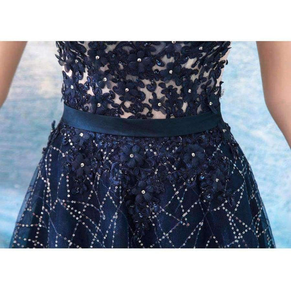 Planet Gates same  as  photo / 2 / Floor Length Evening Dress 2018 Lace Prom Party Dresses Sparkly Sequins wedding party dress Floor Length dress festa