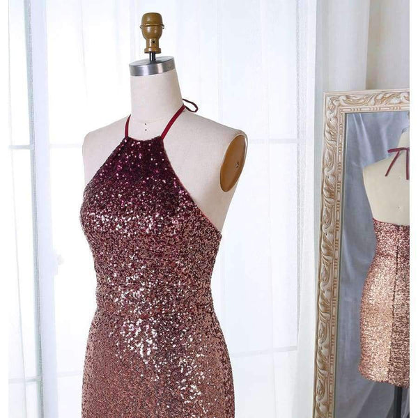 Planet Gates Same as Picture / 2 Sparkly Short Halter Homecoming Dresses 2018 Mini Sequin Cocktail Dresses 2018 Short Cocktail Dress Prom Party Gowns