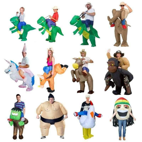 Planet Gates same as picture Carnival Costume Women Dinosaur Cowboy Inflatable Costumes Funny Party Dress Animal Cosply Halloween Costume for Kids