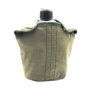 Planet Gates same as picture / China Military Canteen 1L Portable with 0.5 L Cup Green Cover Camping Hiking Army Camping Picnic Travel Accessories