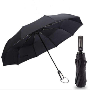 Planet Gates same as picture Resistant Three Folding Automatic Umbrella Rain Women Auto Luxury Big Windproof Umbrellas Men Frame Windproof 10K Parasol