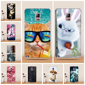 Planet Gates Samsung Galaxy Note 4 Case Cover for Samsung Galaxy Note 4 N9100 Cover Silicon Case for Samsung Galaxy Note 4 Phone Case