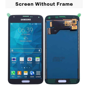 Planet Gates Samsung S5 LCD G900F Display LCD Screen Touch Digitizer Assembly Compatible for Samsung Galaxy S5 G900 G900F LCD
