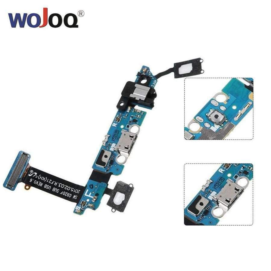 Planet Gates Samsung S6 G920 G920T G920A G920I G920P G920V G920F Dock Connector USB Charging Port Flex cable Repair Parts