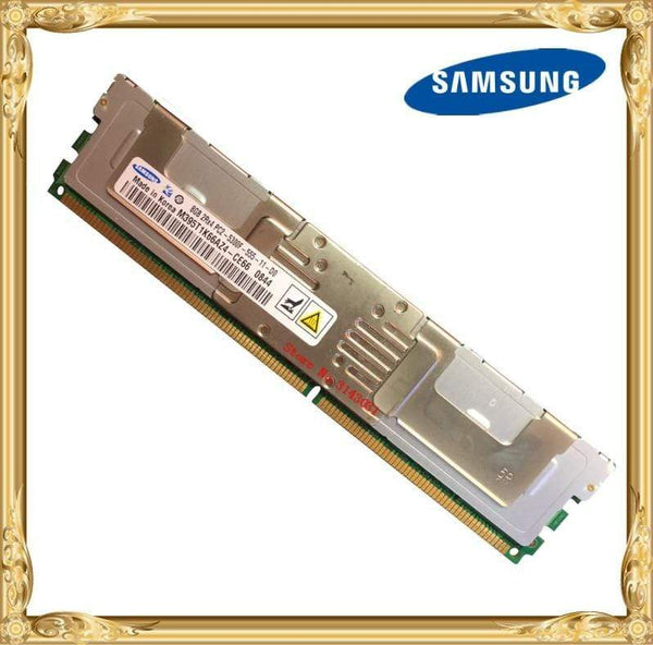 Planet Gates Samsung Server memory DDR2 8GB 16GB 667MHz PC2-5300F RAM ECC FBD FB-DIMM Fully Buffered 240pin 5300 8G 2Rx4