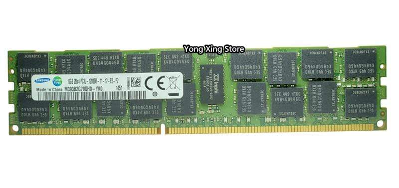Planet Gates Samsung server memory DDR3 16GB 32GB 1600MHz ECC REG DDR3L  PC3L-12800R Register DIMM RAM 12800 16G 2RX4