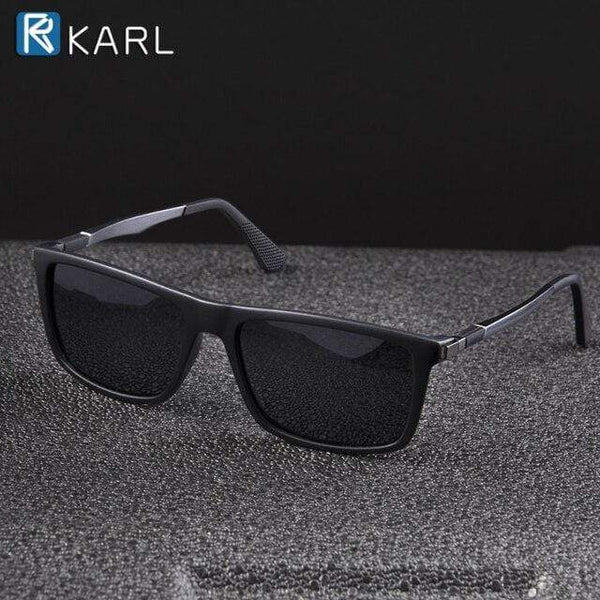 Planet Gates Sand Black Frame Polarized Sunglasses Men Luxury Brand Aluminum Sun Glasses Square Driving Sunglass Black Male Fishing Eyewear Women