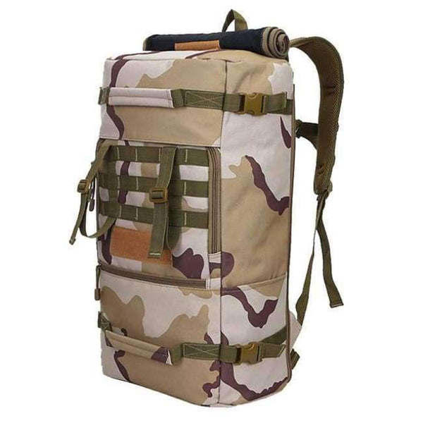 Planet Gates Sand camouflage Nylon Backpack Men Bags Travel Sports Molle Backpacks Tactical Shoulder Bag Camping Sac De Sport Mochila Travel XA157WA