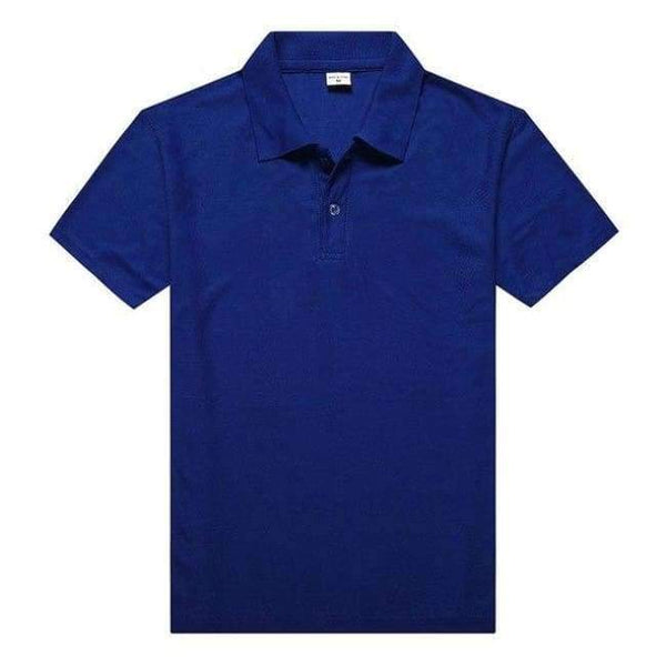 Planet Gates sapphire blue / L Quick dry table tennis shirts men polyester badminton shirt short sleeve tennis shirt men breathable tennis clothes male