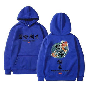 Planet Gates sapphire / XXXL Streetwear Chinese characters Men Hoodies Sweatshirts Fashion Autumn Hip Hop Black Hoodie Erkek sweatshirt