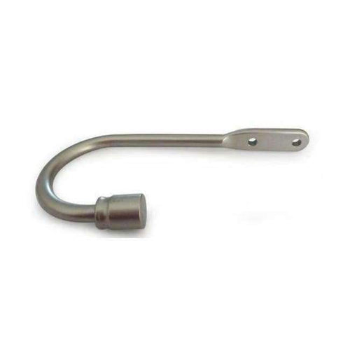 Planet Gates satin silver 2 Pcs Home Hardware Curtain Tieback  Wall Hook Curtain Buckle, U - shaped Curtain Hooks Buckle