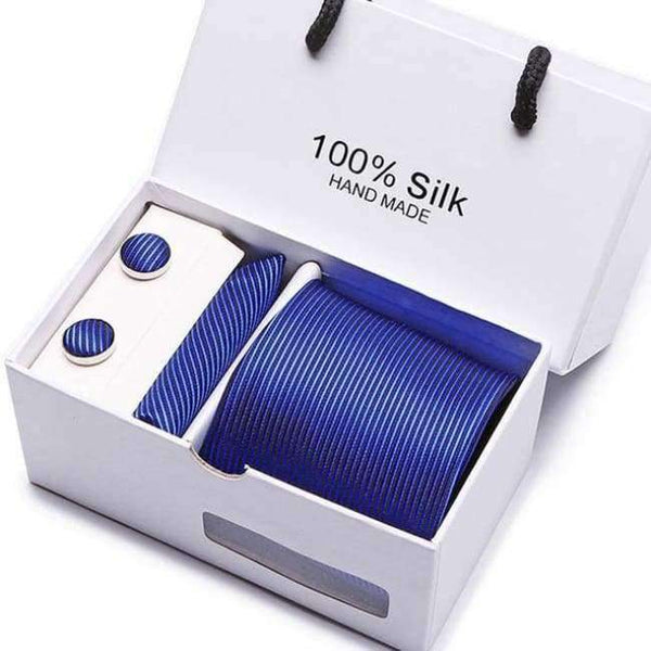 Planet Gates SB26 New Plaid  men ties set  Extra Long Size 145cm*8cm Necktie navy blue Paisley Silk Jacquard Woven Neck Tie Suit Wedding Party