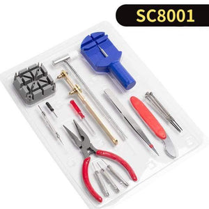 Planet Gates SC8001 Watch Repair Tool Kit For Watches Band Watch Tools Watchmaker Opener Tool Set Professional Repair Tools