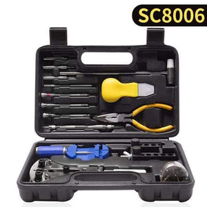 Planet Gates SC8006 Watch Repair Tool Kit For Watches Band Watch Tools Watchmaker Opener Tool Set Professional Repair Tools