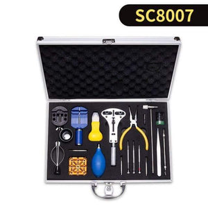 Planet Gates SC8007 Watch Repair Tool Kit For Watches Band Watch Tools Watchmaker Opener Tool Set Professional Repair Tools