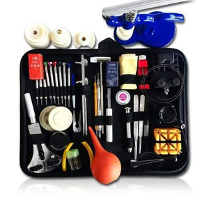 Planet Gates SC8010 Watch Repair Tools Kit Watch Case Opener Link Spring Bar Remover Watchmaker Repair Devices Set Screwdrivers Tweezers