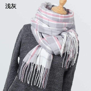 Planet Gates Scarf 2018 Pashmina Scarf Women Tassels Scarves Wraps Autumn Winter Blanket Shawls plaid scarves YR004