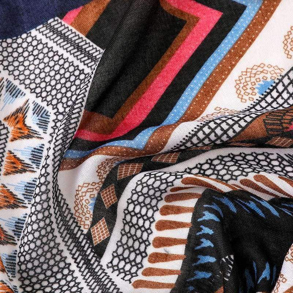 Planet Gates Scarf Geometric Large Blanket Wrap Fashion Long Tassel Shawl Ethnic Head Scarf Hijab HOT [0223]