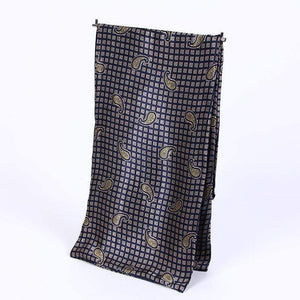 Planet Gates Scarf luxury brand men foulard Satin Scarves,Retro Soft Scooter bandana pattern male shawls and wraps