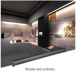 Planet Gates SCON AC110-240V 10head 15head 32-40cm Iron grey surface mounted LED linear line lamp creative OSRAM gallery exhibition bar light