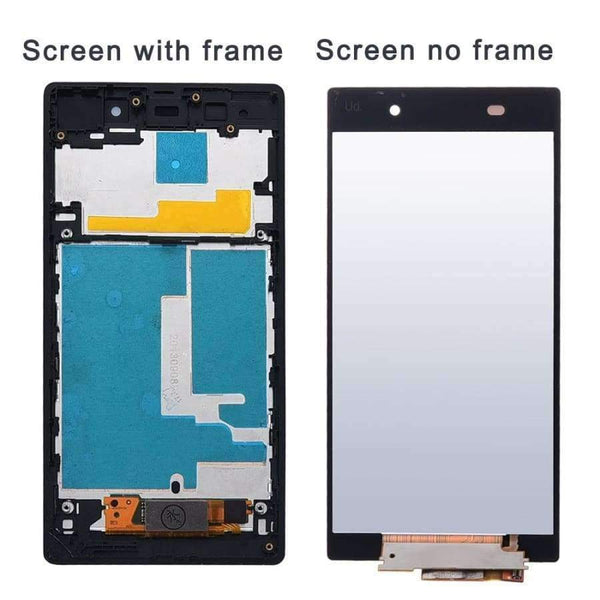Planet Gates screen without frame SONY Z1 Display L39h C6902 C6903 C6906 C6943 LCD For SONY Xperia Z1 LCD Display Touch Screen Digitizer