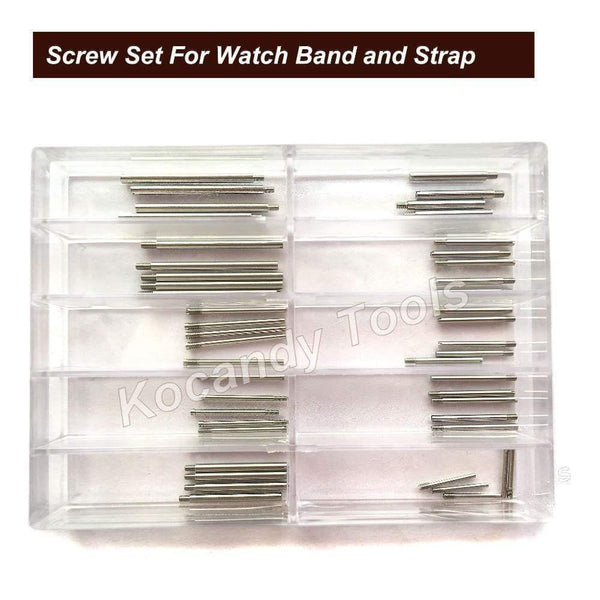 Planet Gates Screw Tube Rod for Metal Watch Band 50pcs 10 sizes Stainless Steel  Repair Tools Watch Parts 8.5mm - 26mm Free Shipping
