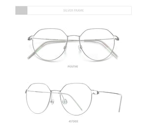 Planet Gates Screwless Eyewear Prescription Eyeglasses Frame Men 2021 Polygon Myopia Optical Denmark Korean Glasses Frame Women 98635