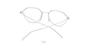 Planet Gates Screwless Eyewear Prescription Eyeglasses Frame Men 2021 Polygon Myopia Optical Denmark Korean Glasses Frame Women 98635